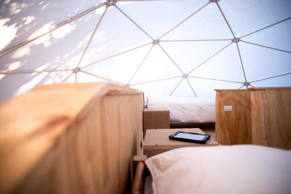 Glamping Domos Treepod Hotel Las Trancas Kültér fotó