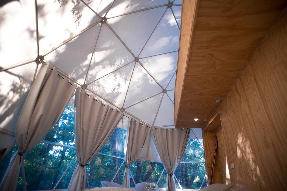 Glamping Domos Treepod Hotel Las Trancas Kültér fotó